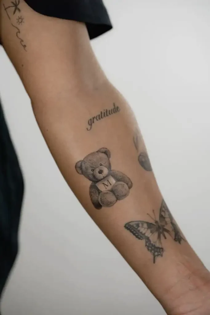 Teddy Bear Tattoo (19)