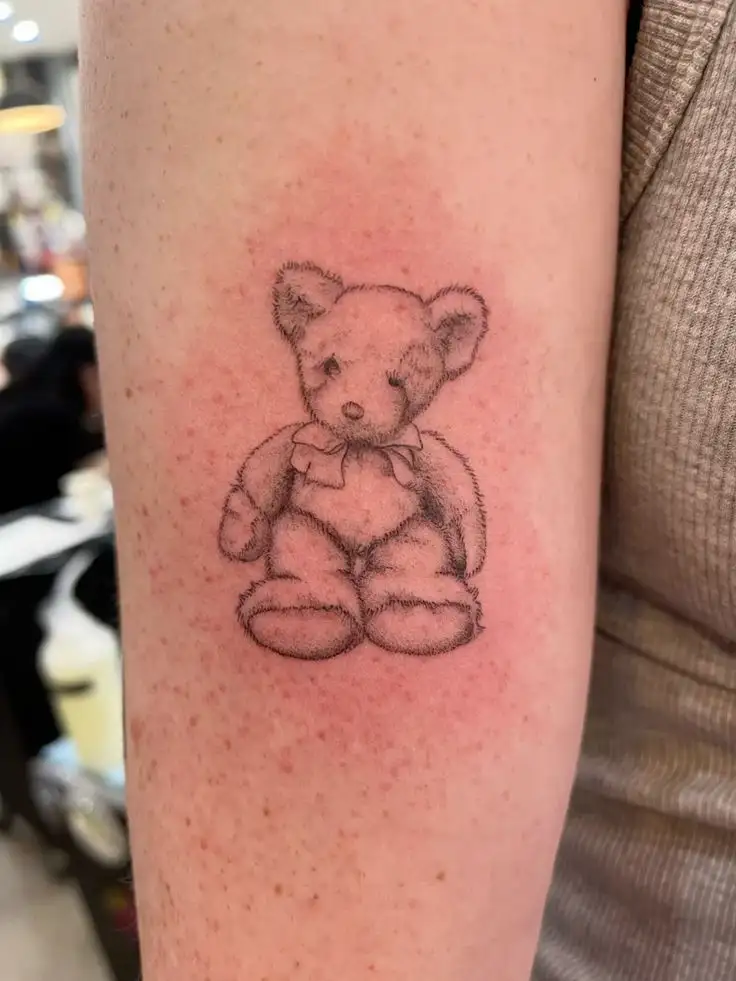 Teddy Bear Tattoo (21)