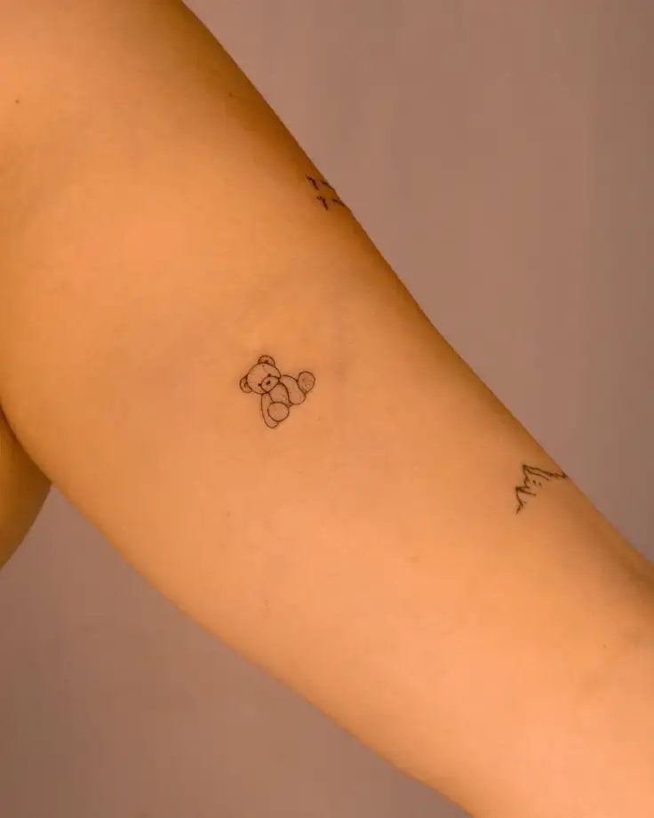 Teddy Bear Tattoo (25)