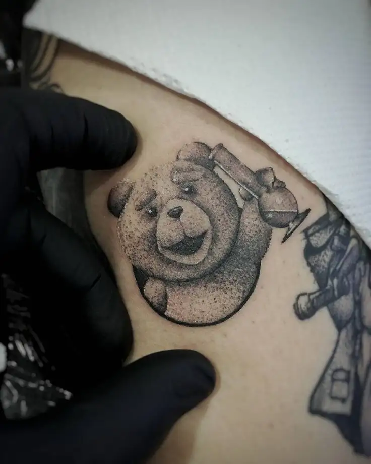 Teddy Bear Tattoo (26)