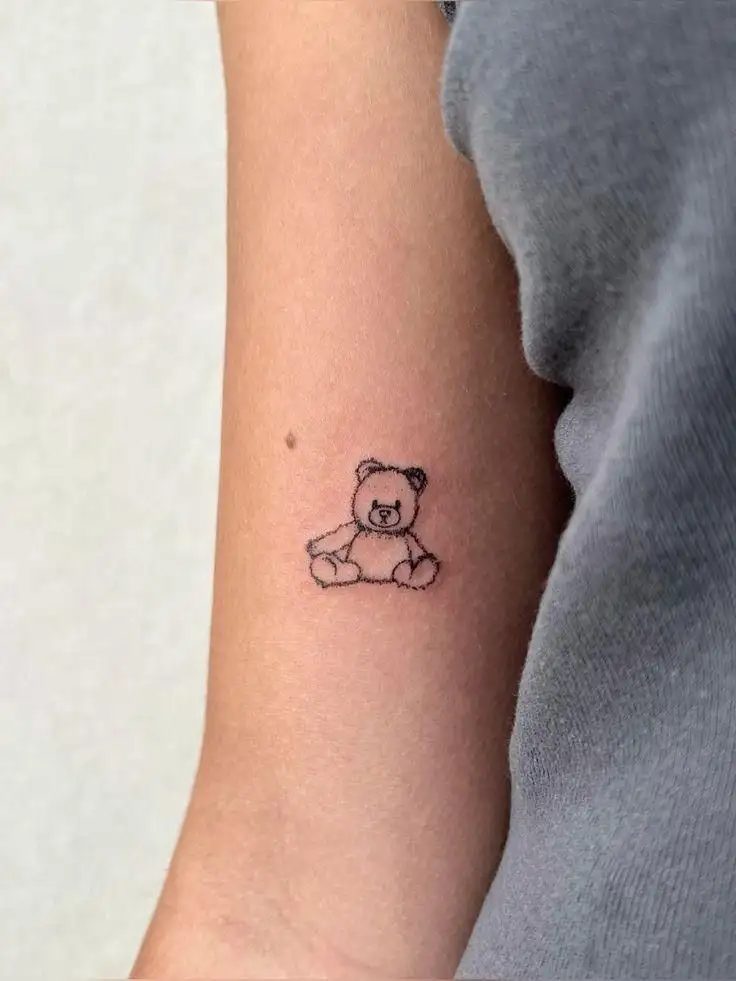 Teddy Bear Tattoo (27)