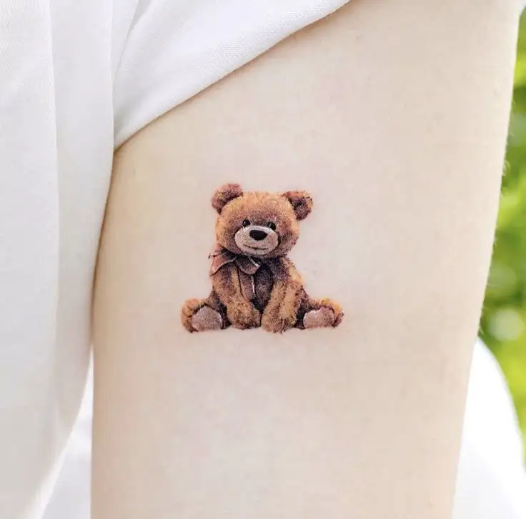 Teddy Bear Tattoo (28)