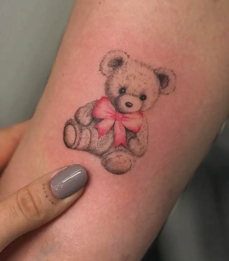 Teddy Bear Tattoo (31)