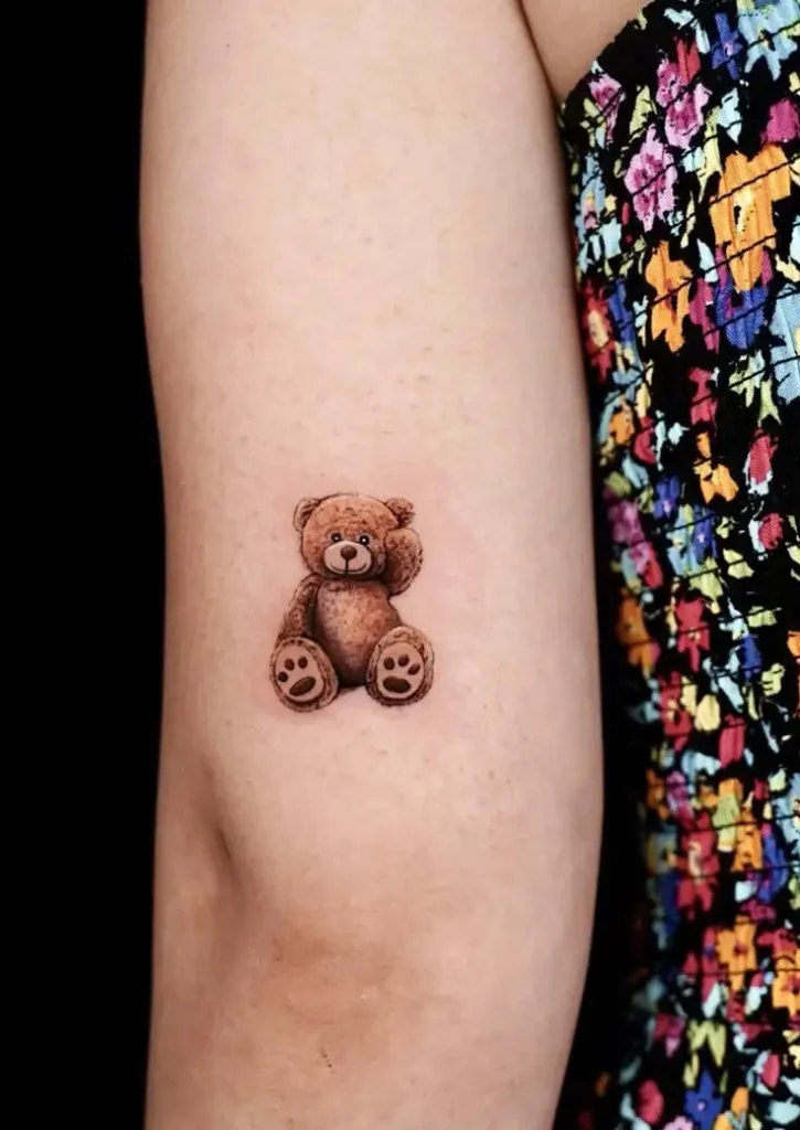 Teddy Bear Tattoo (32)