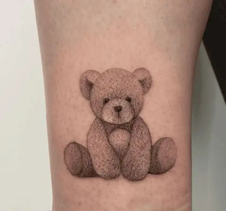 Teddy Bear Tattoo (33)