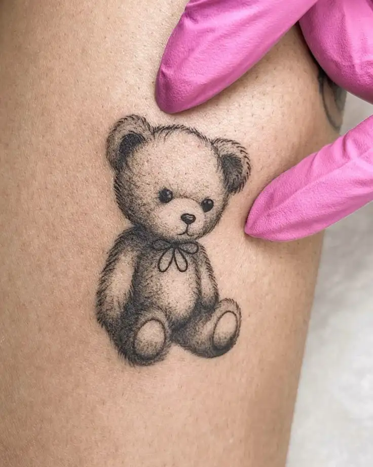 Teddy Bear Tattoo (34)