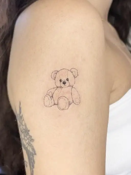 Teddy Bear Tattoo (37)