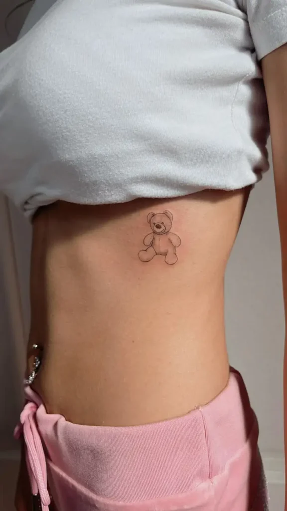 Teddy Bear Tattoo (39)