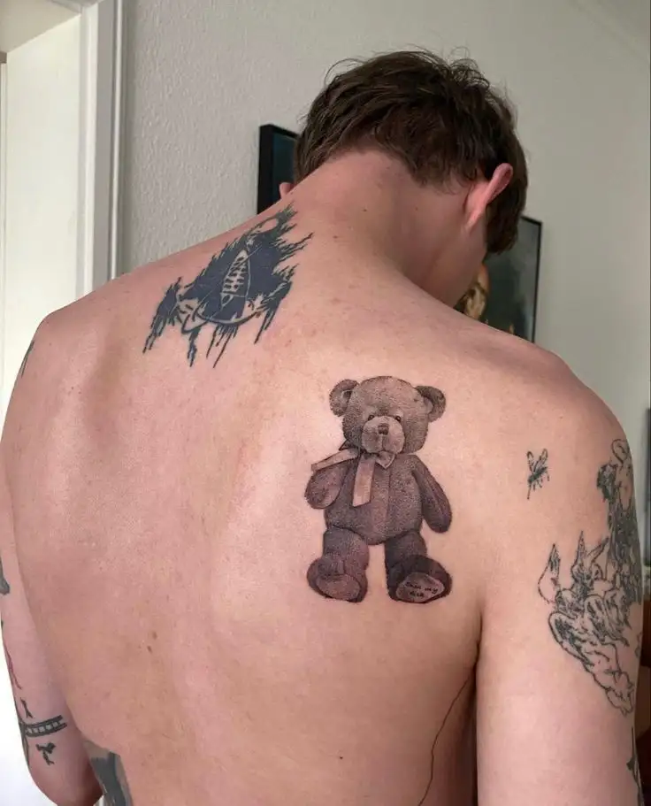Teddy Bear Tattoo (44)