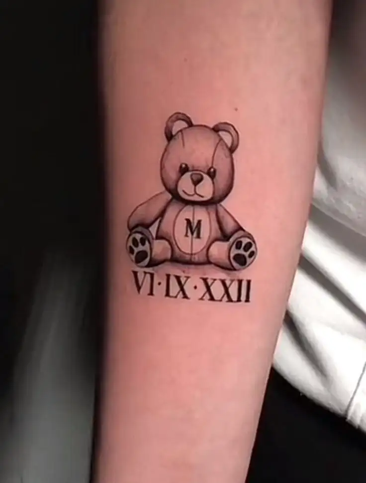 Teddy Bear Tattoo (45)