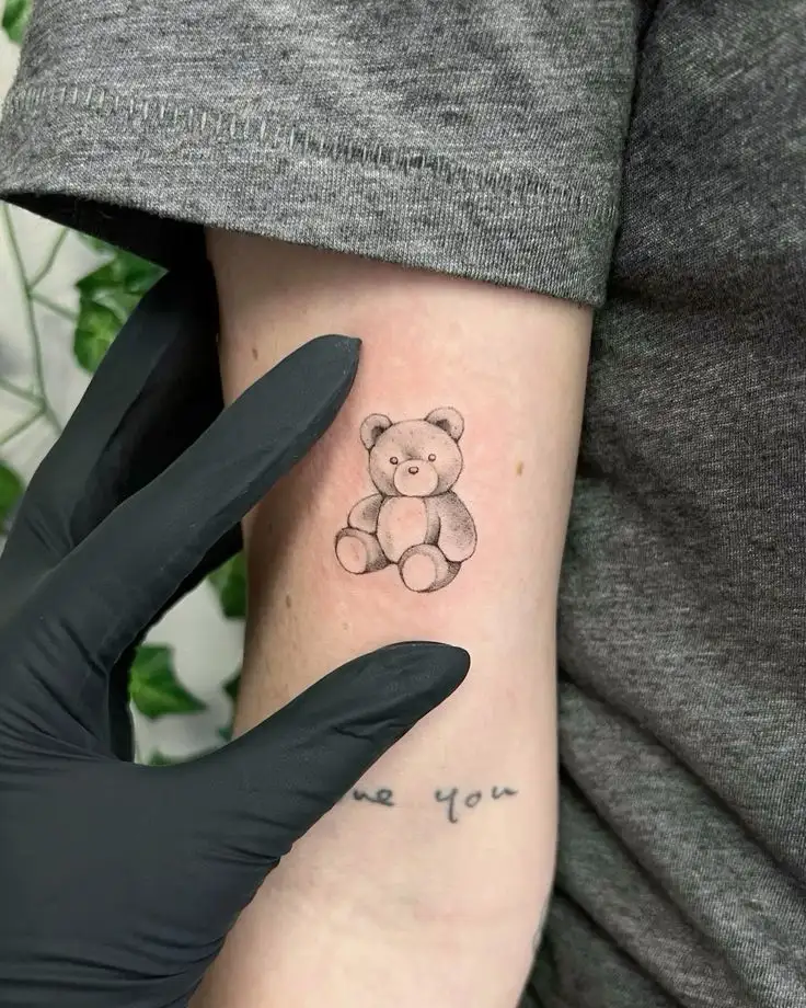 Teddy Bear Tattoo (50)