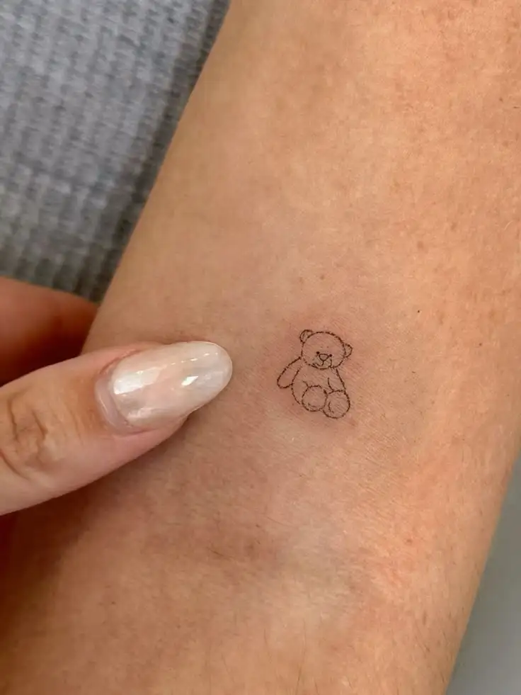Teddy Bear Tattoo (51)