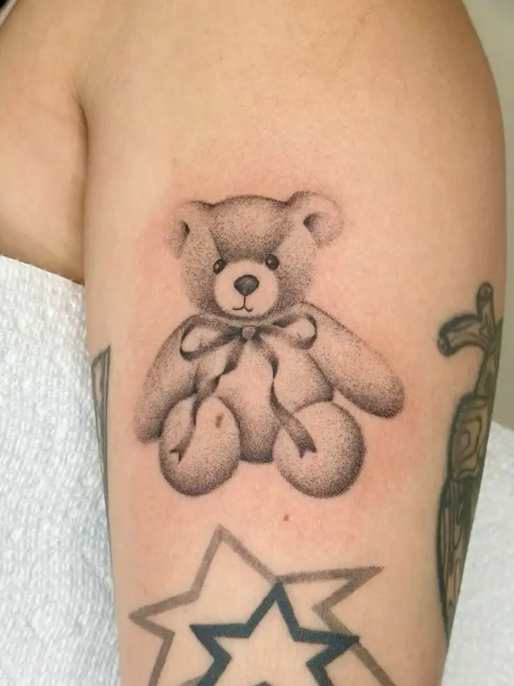 Teddy Bear Tattoo (54)