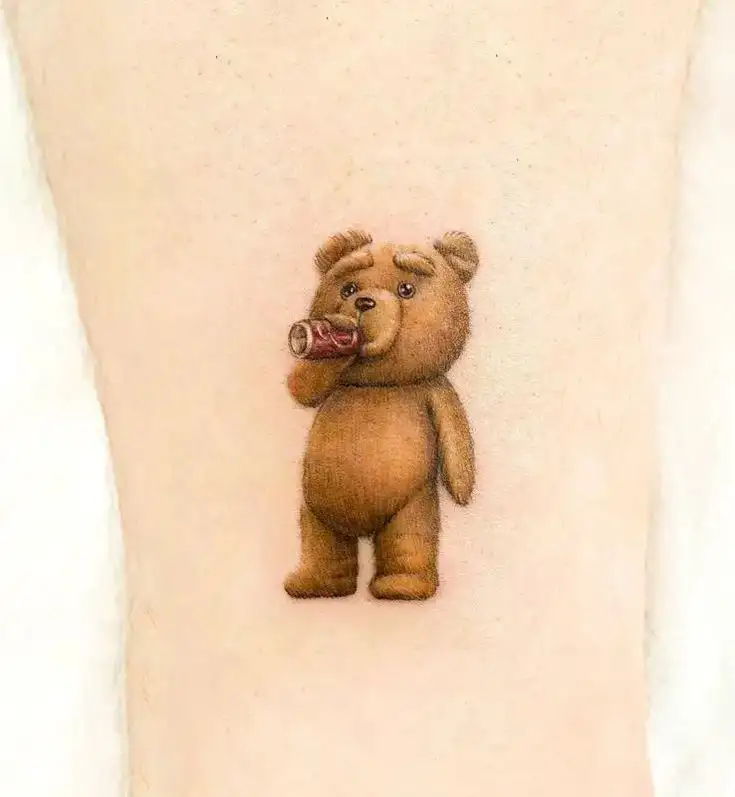 Teddy Bear Tattoo (58)