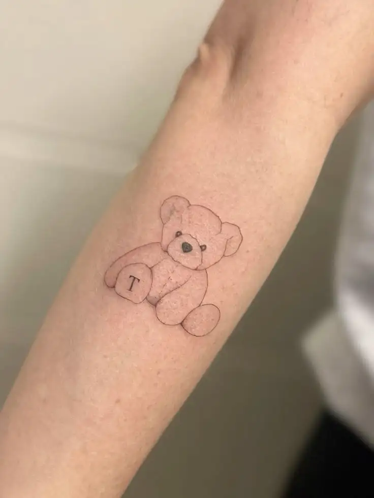 Teddy Bear Tattoo (61)