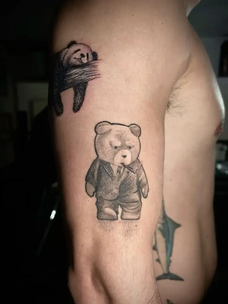 Teddy Bear Tattoo (65)