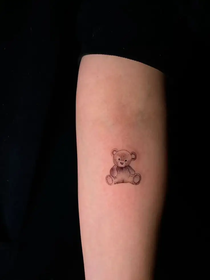 Teddy Bear Tattoo (66)