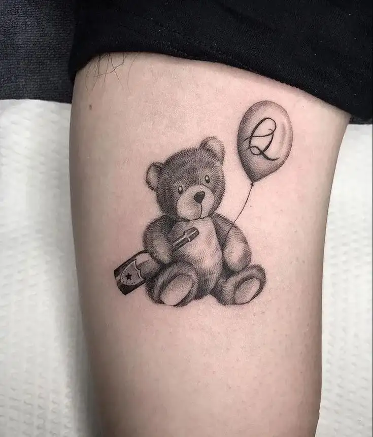 Teddy Bear Tattoo (68)