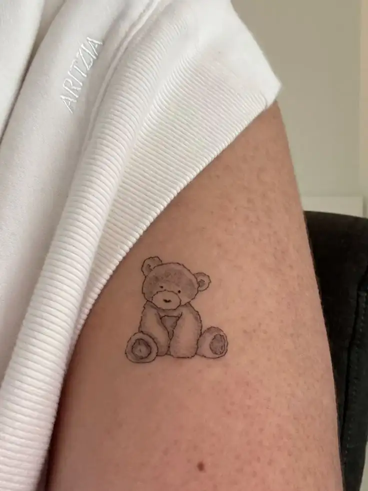 Teddy Bear Tattoo (70)