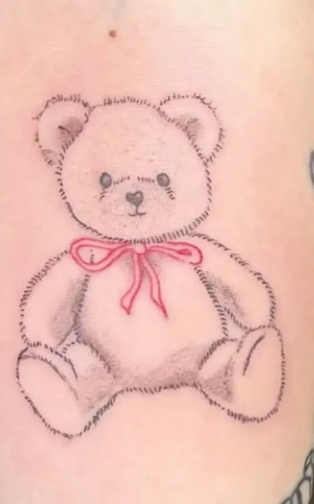 Teddy Bear Tattoo (72)