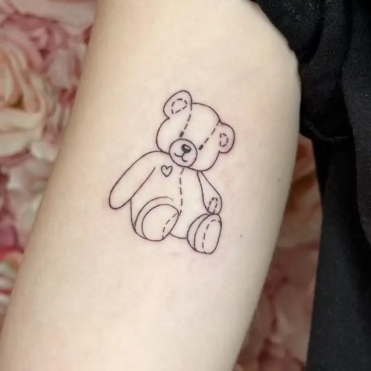 Teddy Bear Tattoo (74)