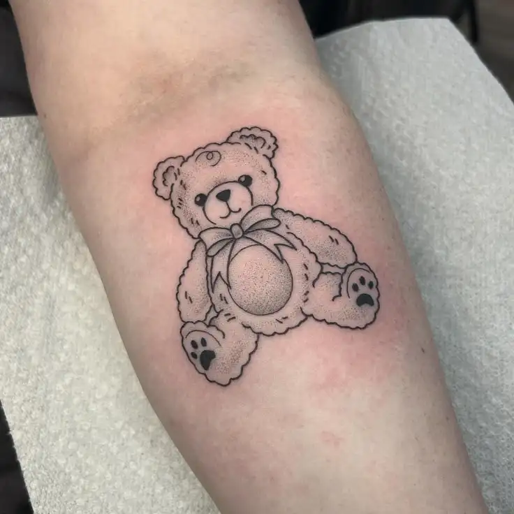 Teddy Bear Tattoo (76)
