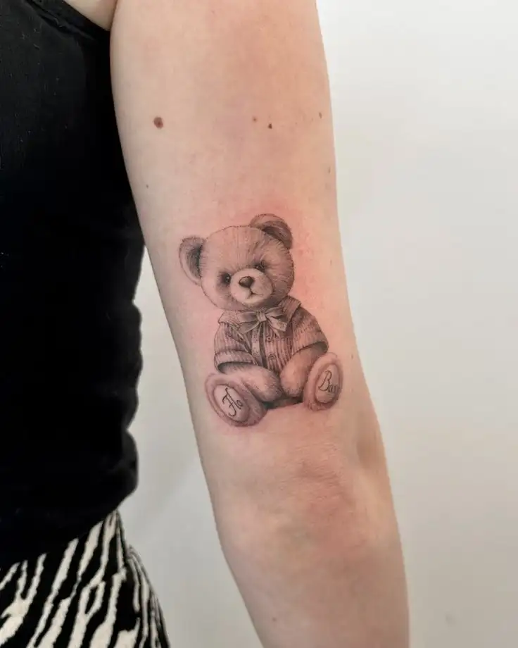 Teddy Bear Tattoo (78)