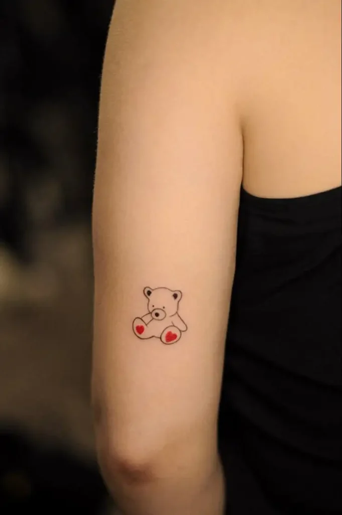 Teddy Bear Tattoo (79)