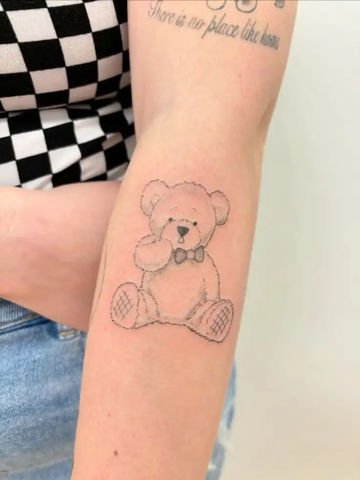 Teddy Bear Tattoo (81)