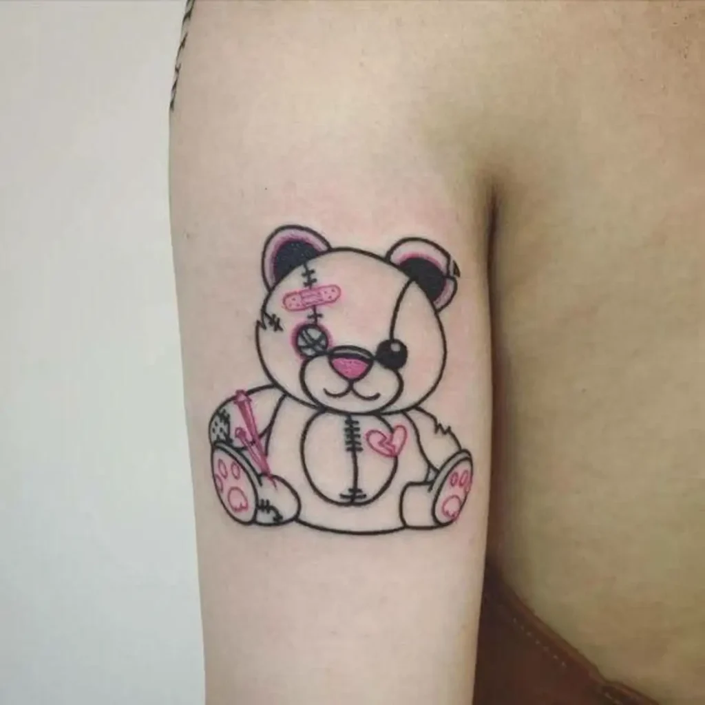 Teddy Bear Tattoo (82)
