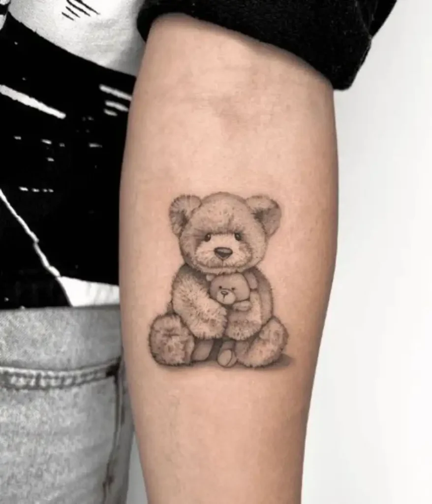 Teddy Bear Tattoo (83)