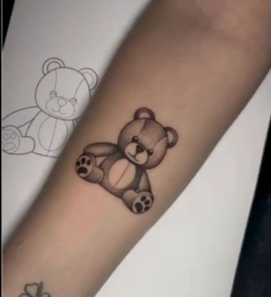 Teddy Bear Tattoo (84)