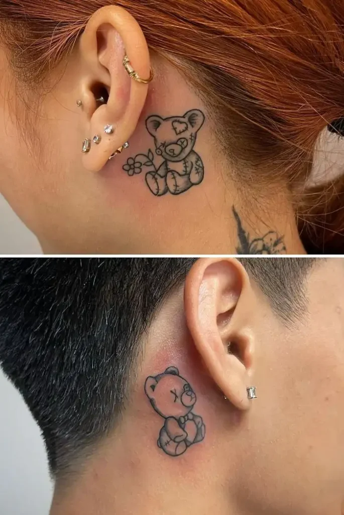 Teddy Bear Tattoo (87)