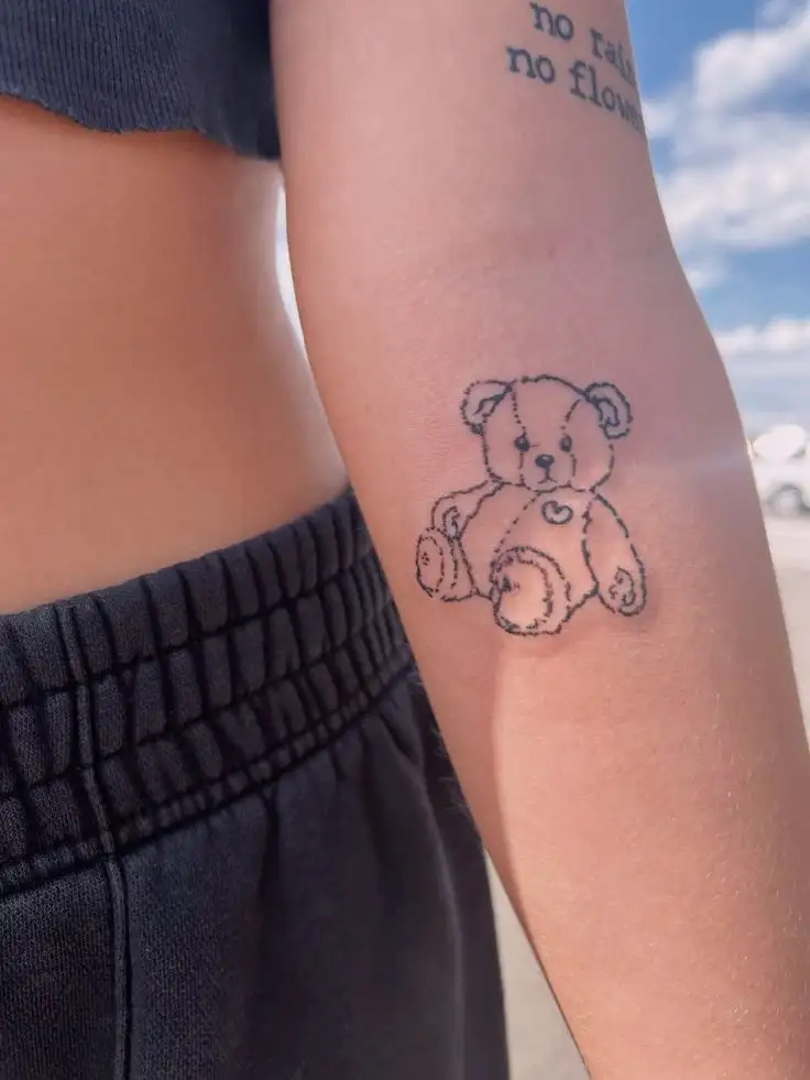 Teddy Bear Tattoo (89)