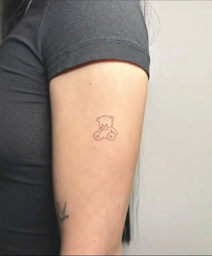 Teddy Bear Tattoo (90)