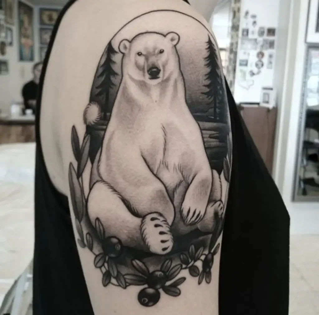 polar bear tattoo meaning