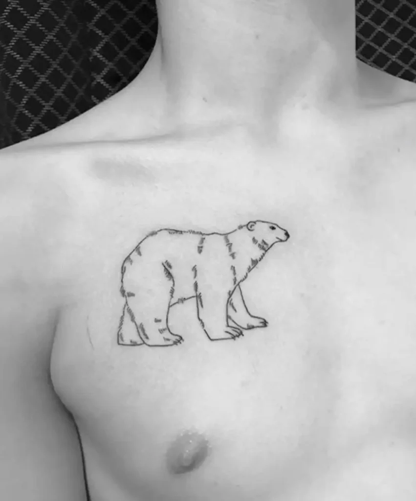 polar bear tattoos