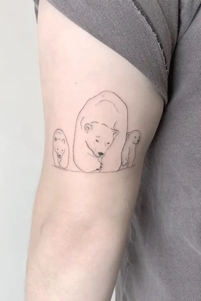 tattoos of polar bears
