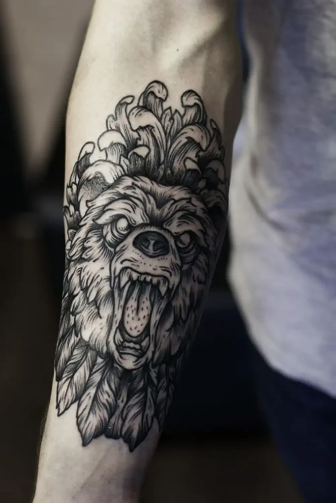 Bear Tattoo (106)