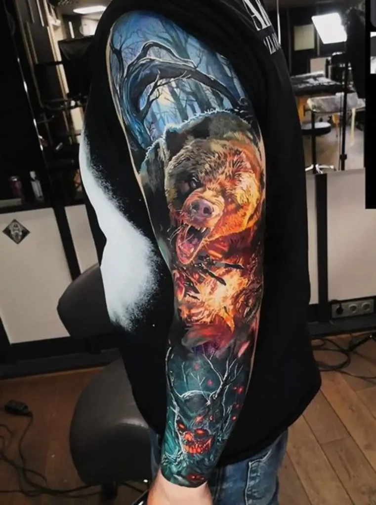 Bear Tattoo (109)