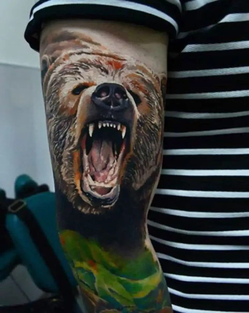 Bear Tattoo (112)