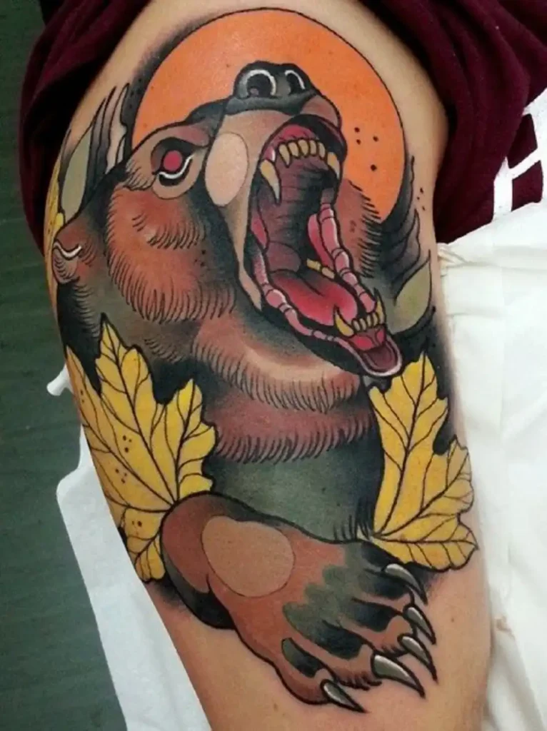 Bear Tattoo (117)