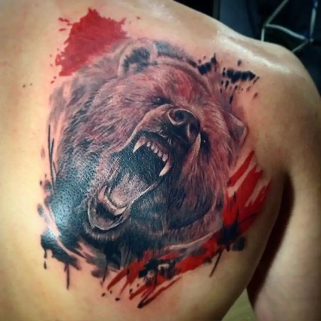 Bear Tattoo (121)