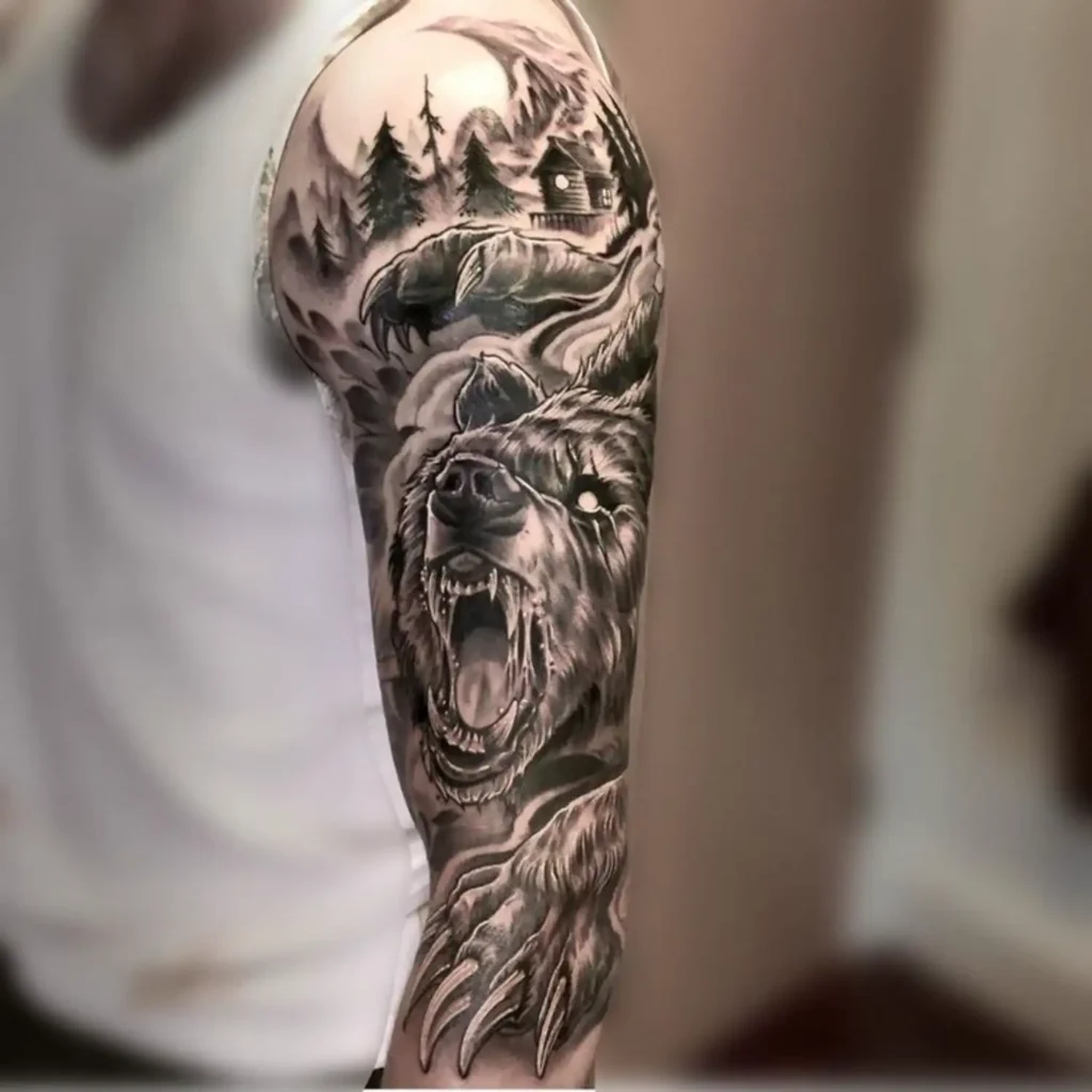 Bear Tattoo (136)