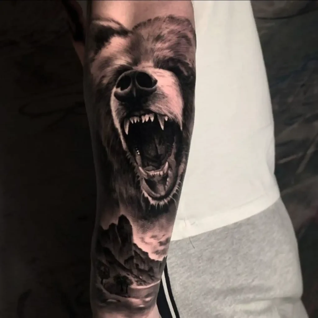 Bear Tattoo (152)