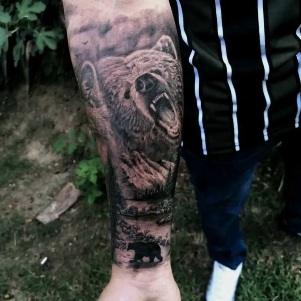 Bear Tattoo (157)