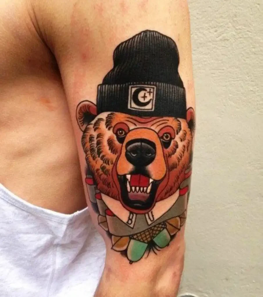 Bear Tattoo (161)