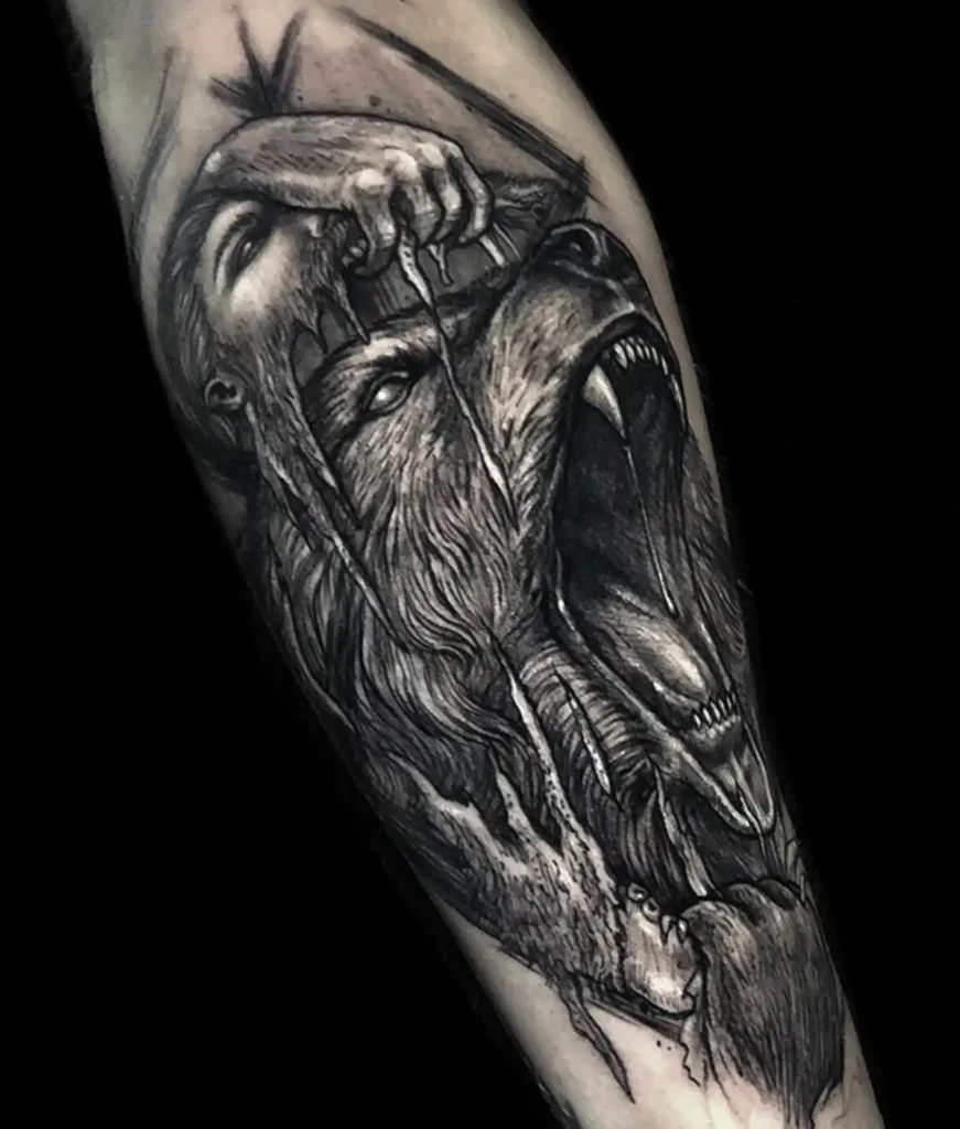 Bear Tattoo (164)