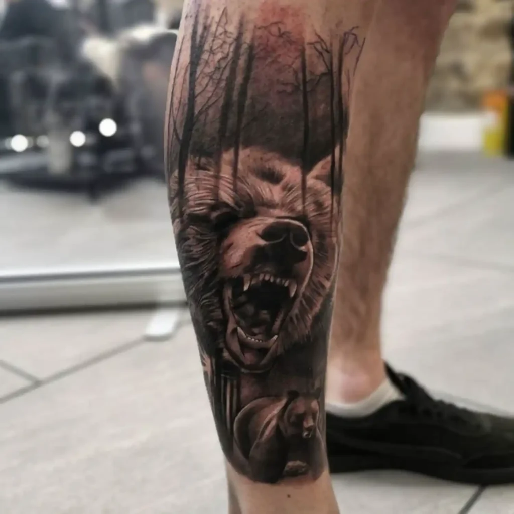 Bear Tattoo (184)