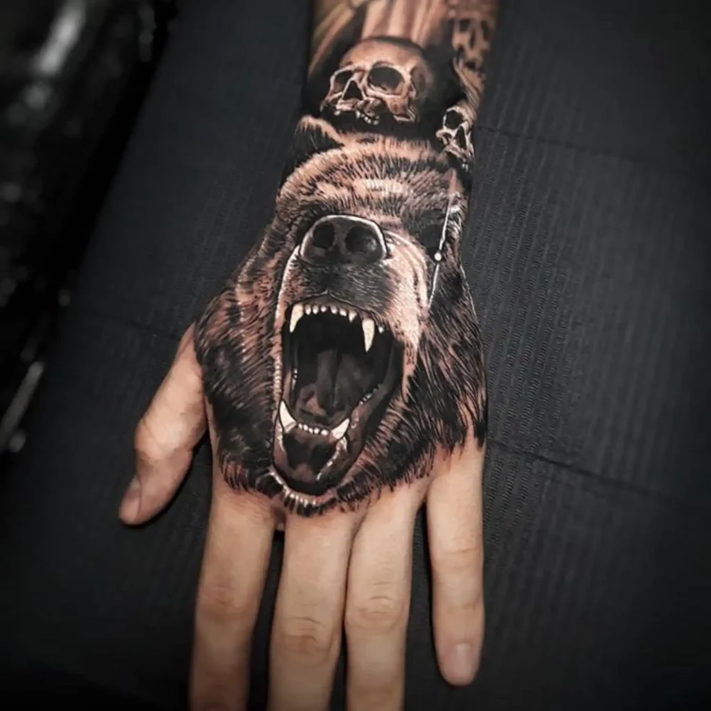 Bear Tattoo (185)